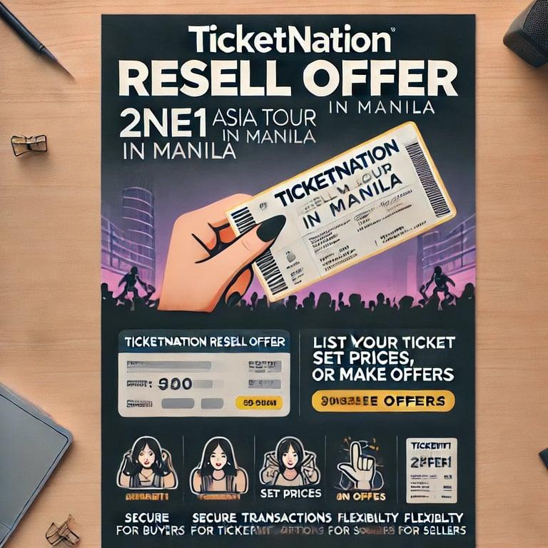 ๐ Introducing TicketNation's New Feature: Resell Offer ๐